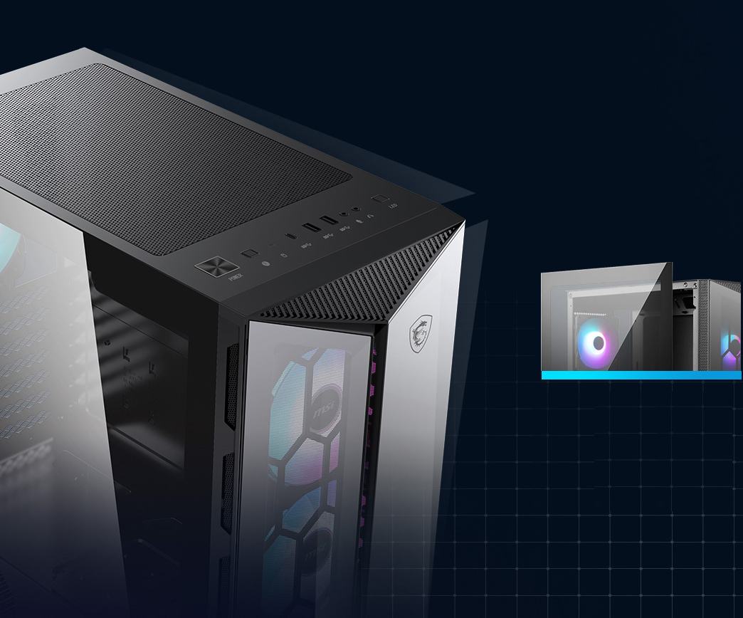 MSI Gaming Desktop Aegis Z 7NUD-839US AMD Ryzen 7 7700 32GB DDR5